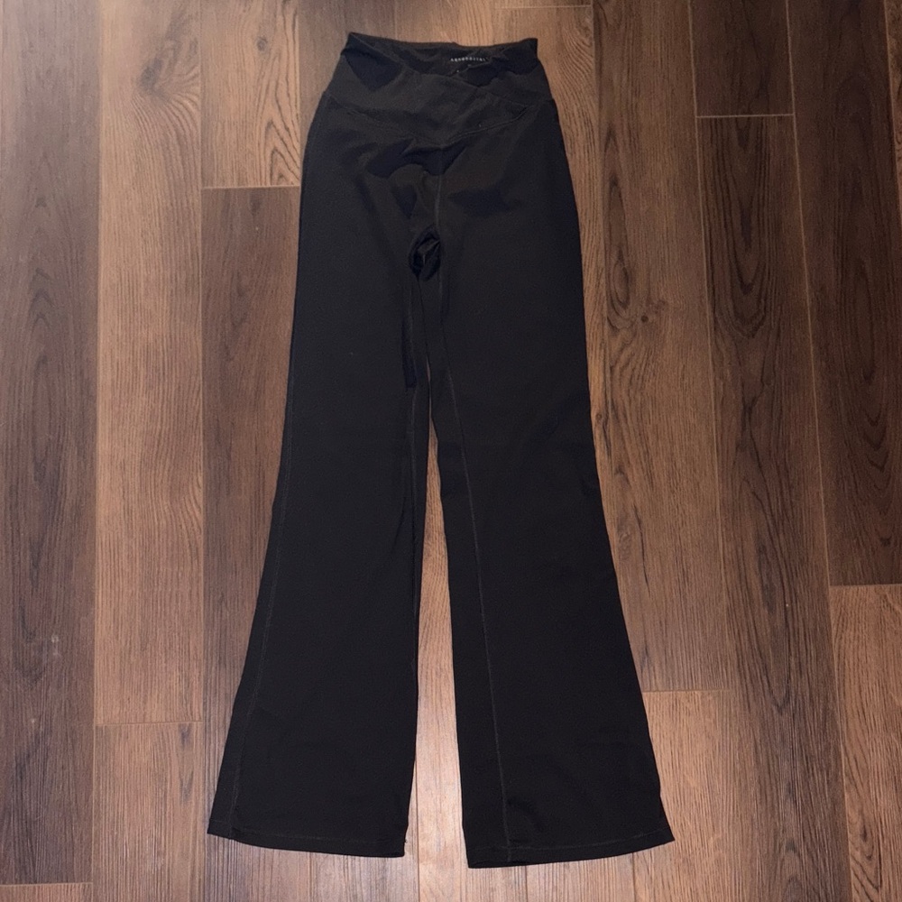Black Flared Leggings